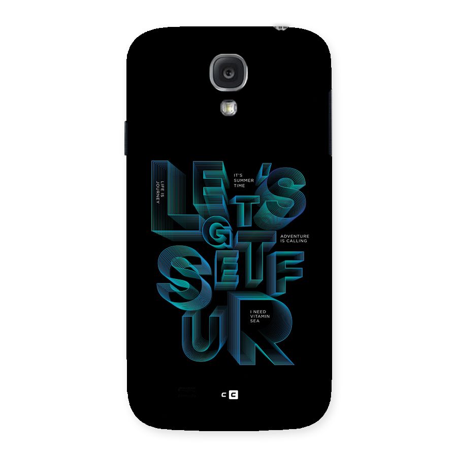 Lets Get Surf Back Case for Galaxy S4
