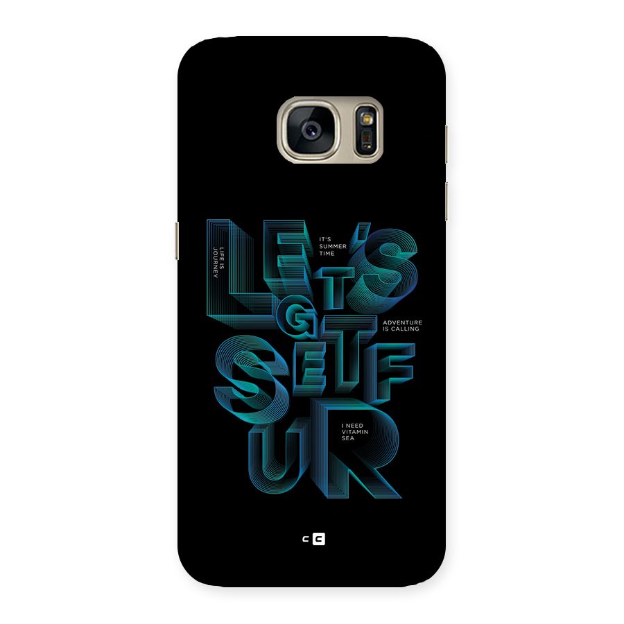 Lets Get Surf Back Case for Galaxy S7