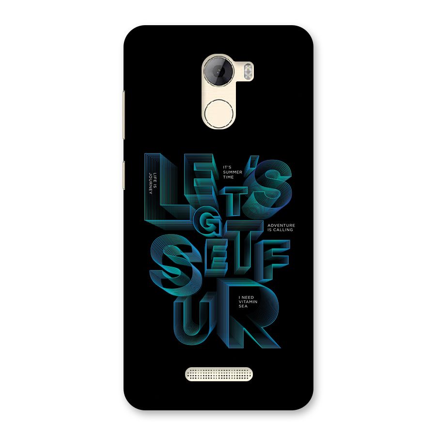 Lets Get Surf Back Case for Gionee A1 LIte