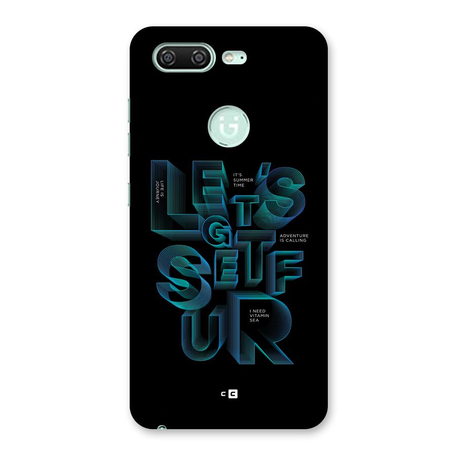 Lets Get Surf Back Case for Gionee S10