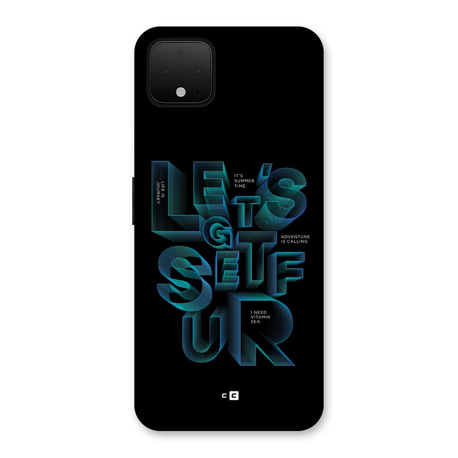 Lets Get Surf Back Case for Google Pixel 4 XL