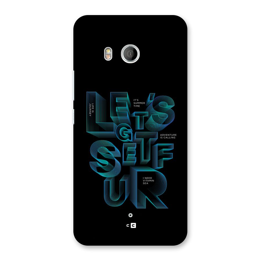 Lets Get Surf Back Case for HTC U11