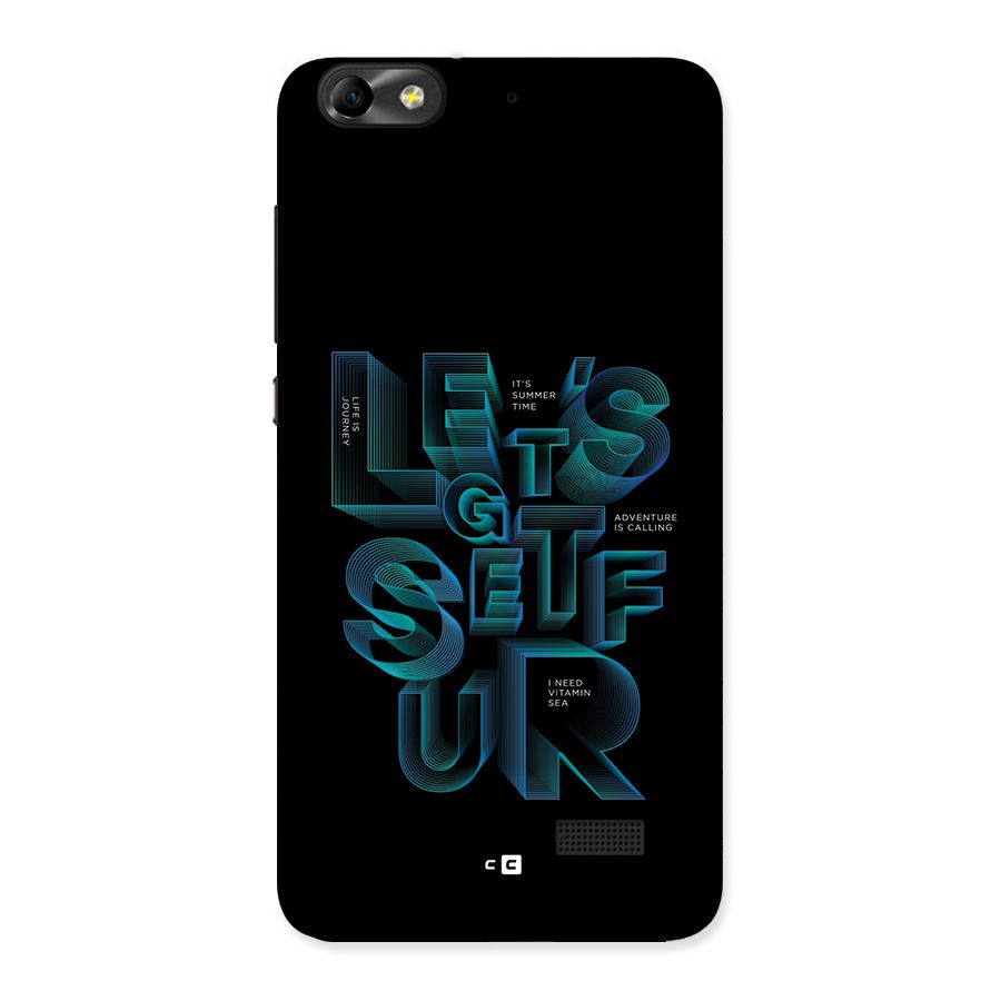 Lets Get Surf Back Case for Honor 4C