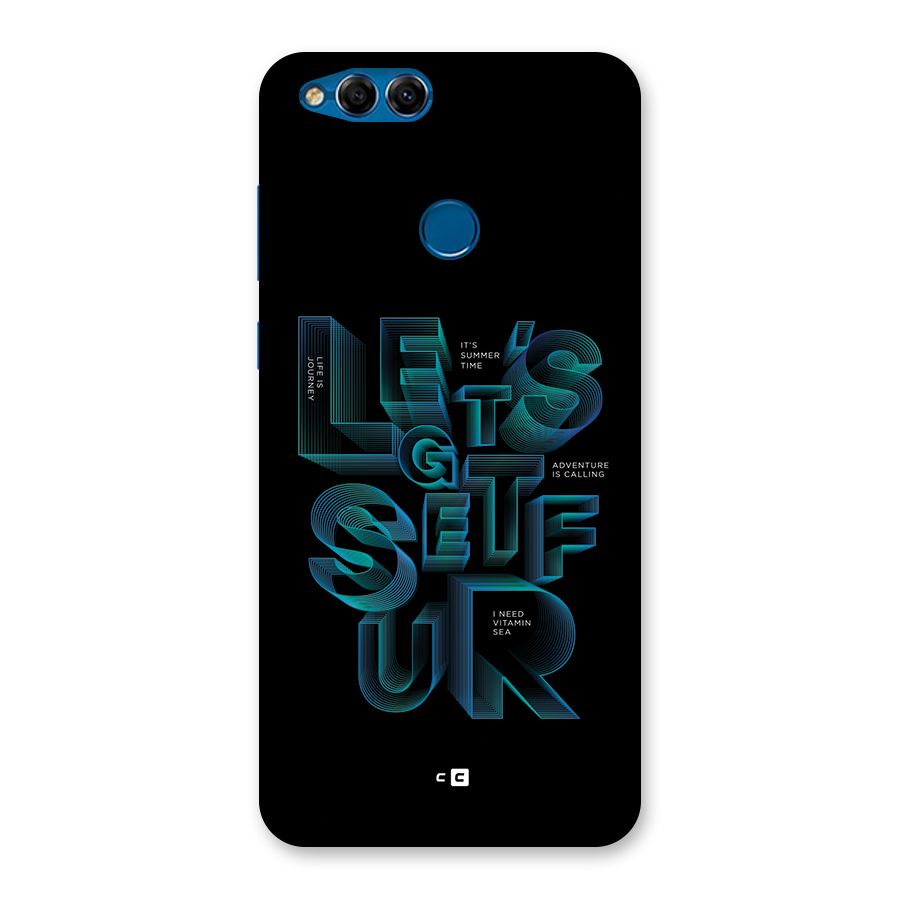 Lets Get Surf Back Case for Honor 7X