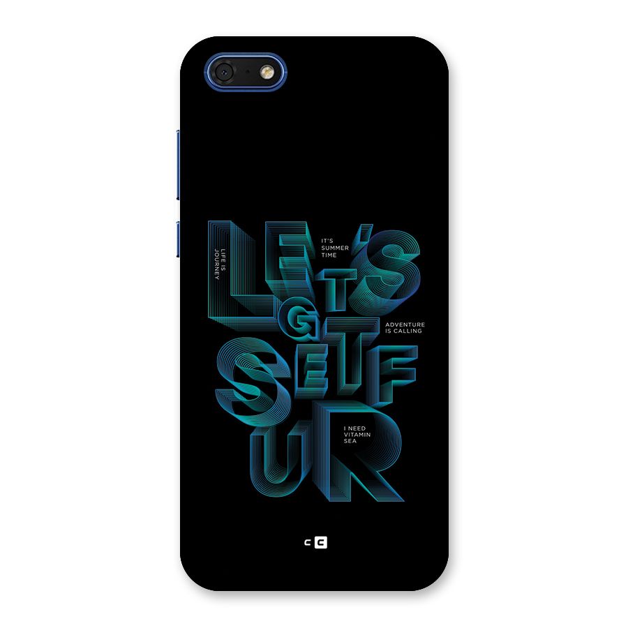 Lets Get Surf Back Case for Honor 7s