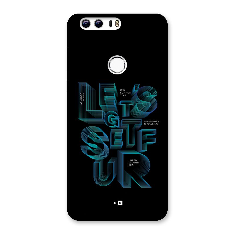 Lets Get Surf Back Case for Honor 8