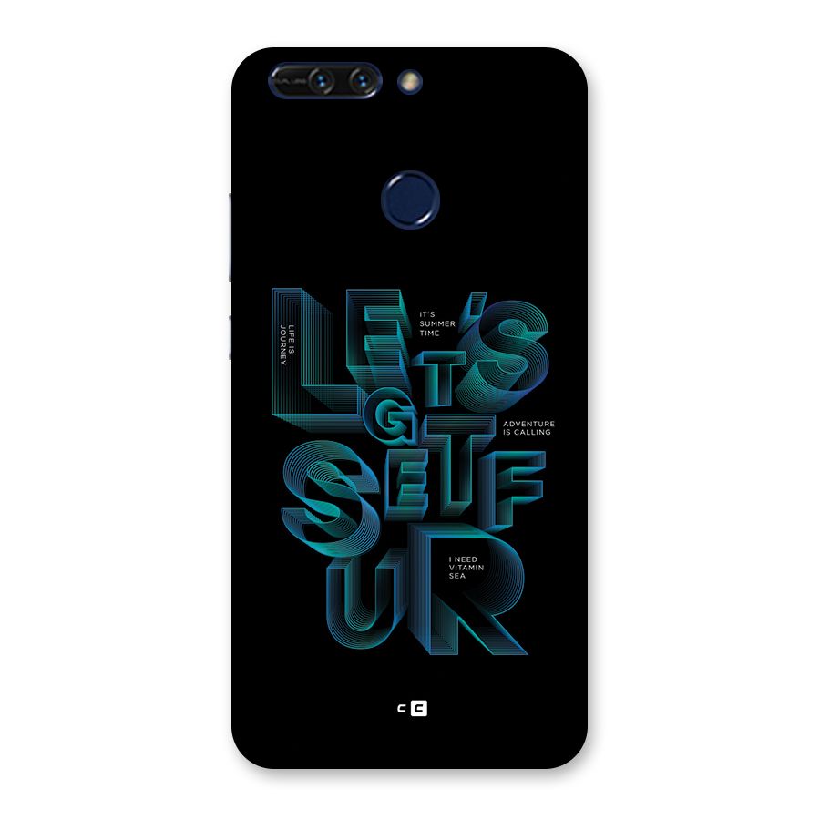 Lets Get Surf Back Case for Honor 8 Pro