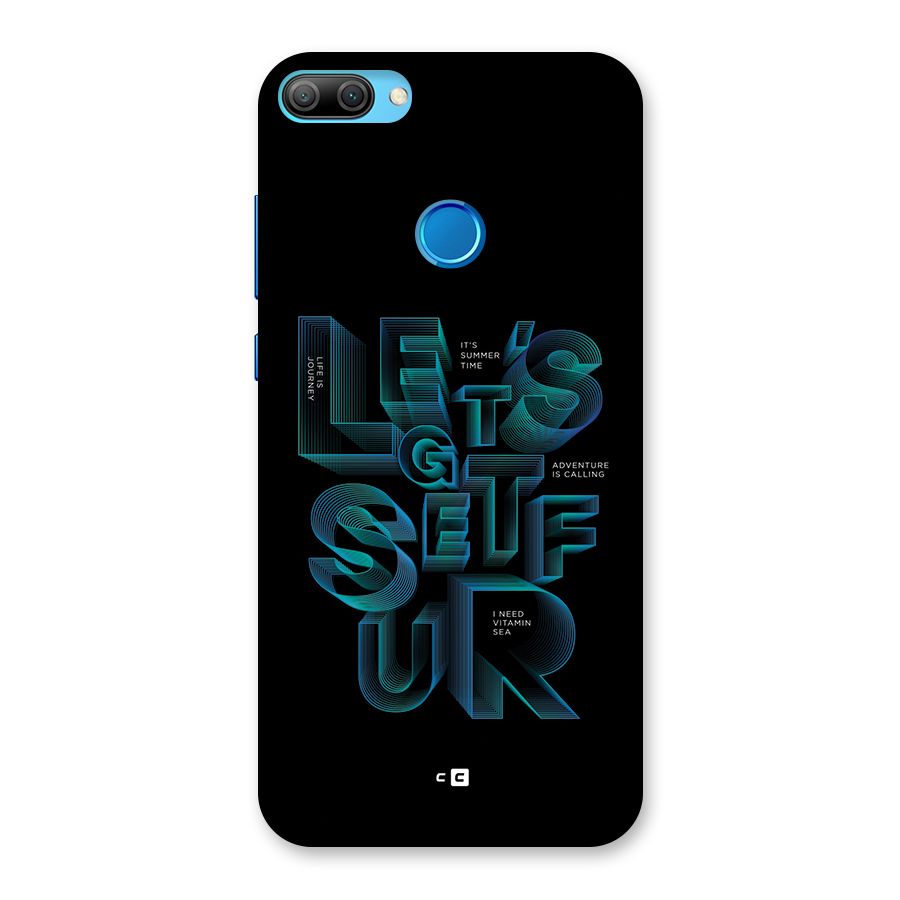Lets Get Surf Back Case for Honor 9N
