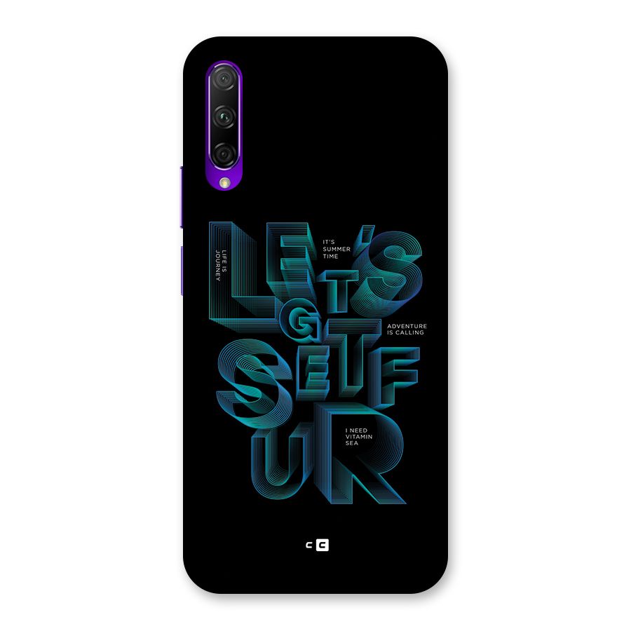Lets Get Surf Back Case for Honor 9X Pro