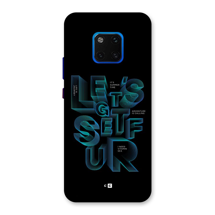 Lets Get Surf Back Case for Huawei Mate 20 Pro