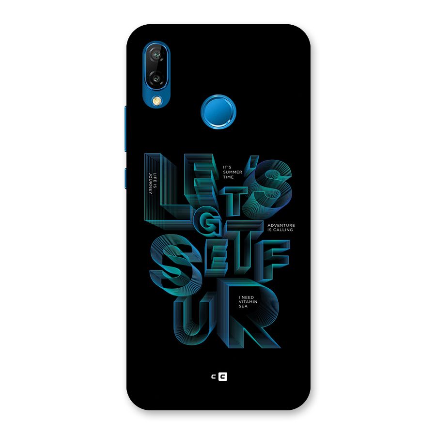 Lets Get Surf Back Case for Huawei P20 Lite