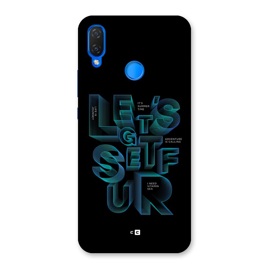 Lets Get Surf Back Case for Huawei P Smart Plus