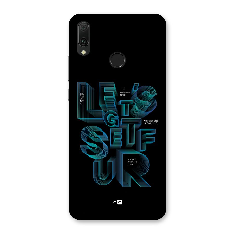 Lets Get Surf Back Case for Huawei Y9 (2019)