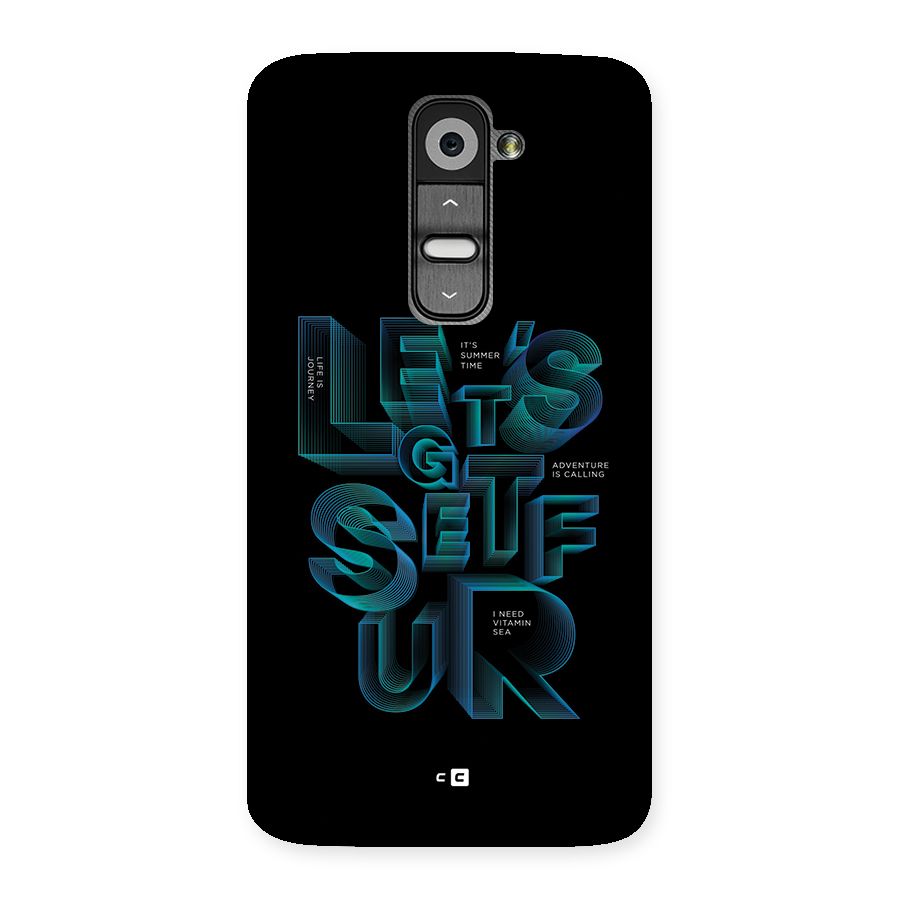 Lets Get Surf Back Case for LG G2
