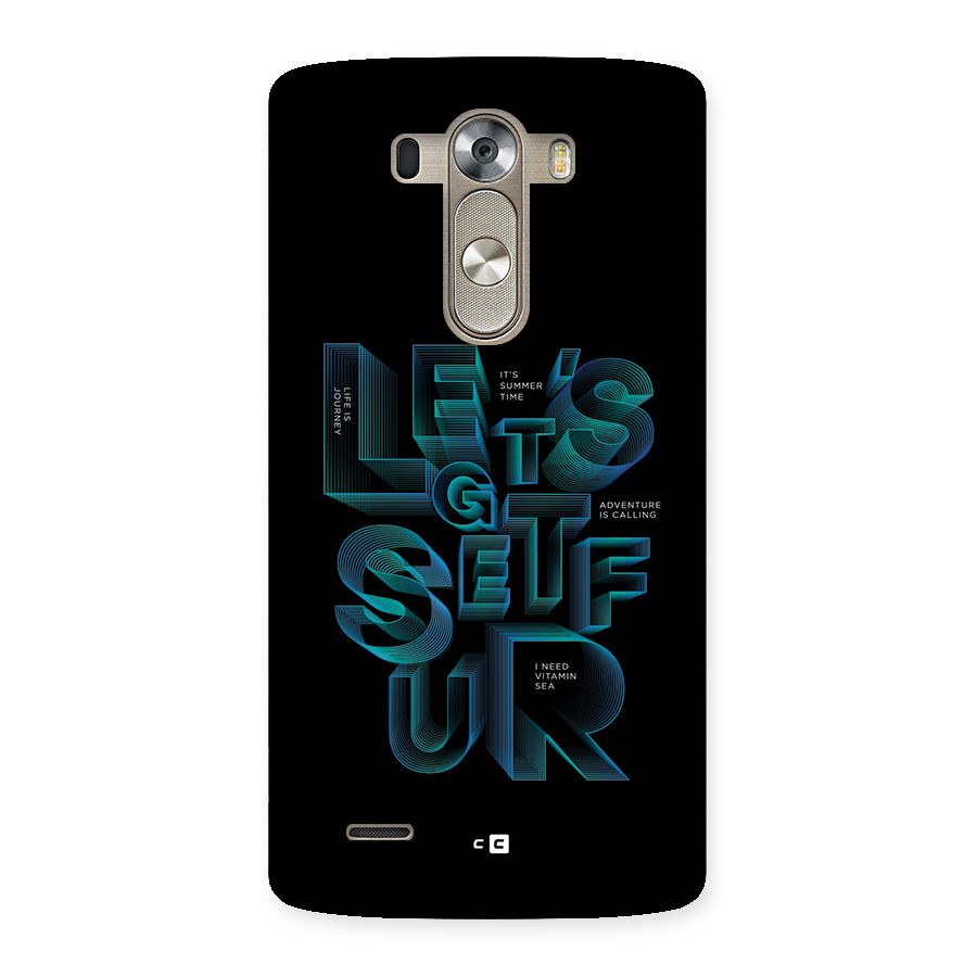 Lets Get Surf Back Case for LG G3