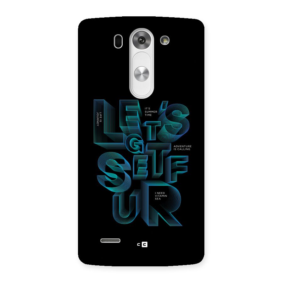 Lets Get Surf Back Case for LG G3 Beat