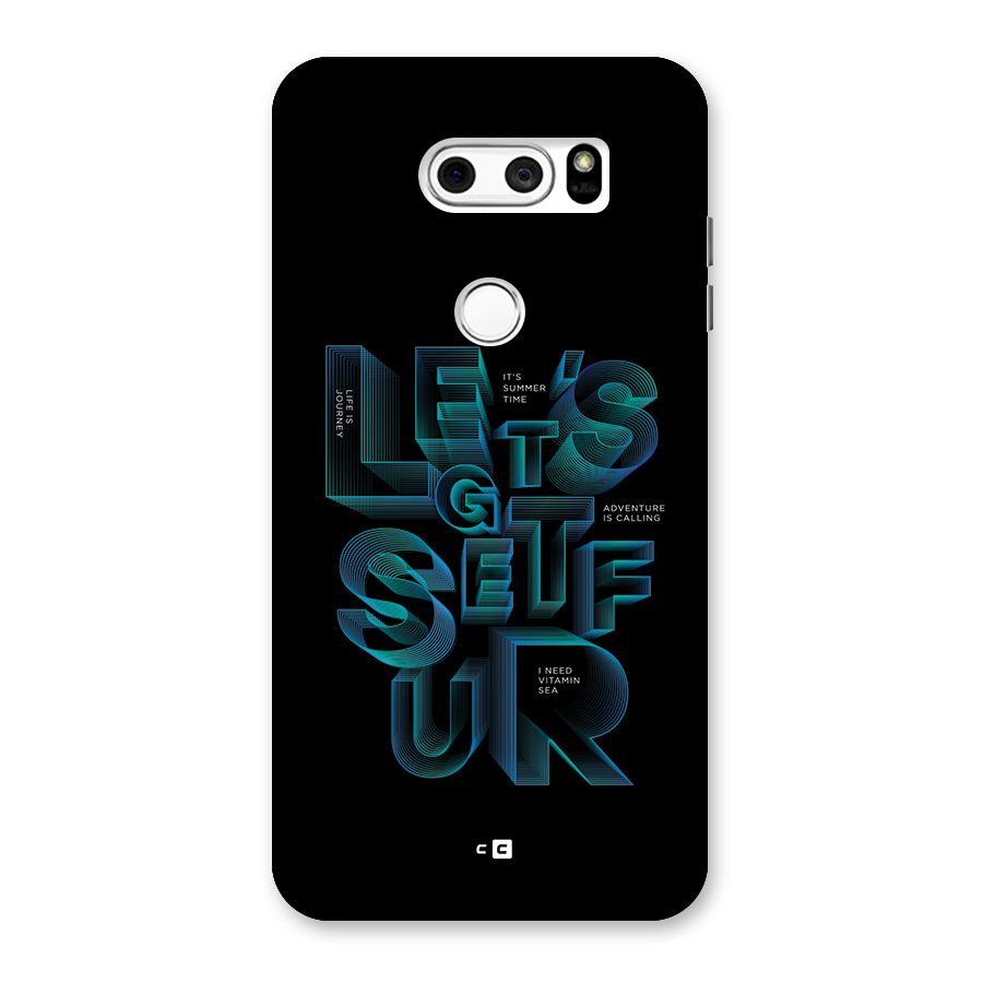 Lets Get Surf Back Case for LG V30