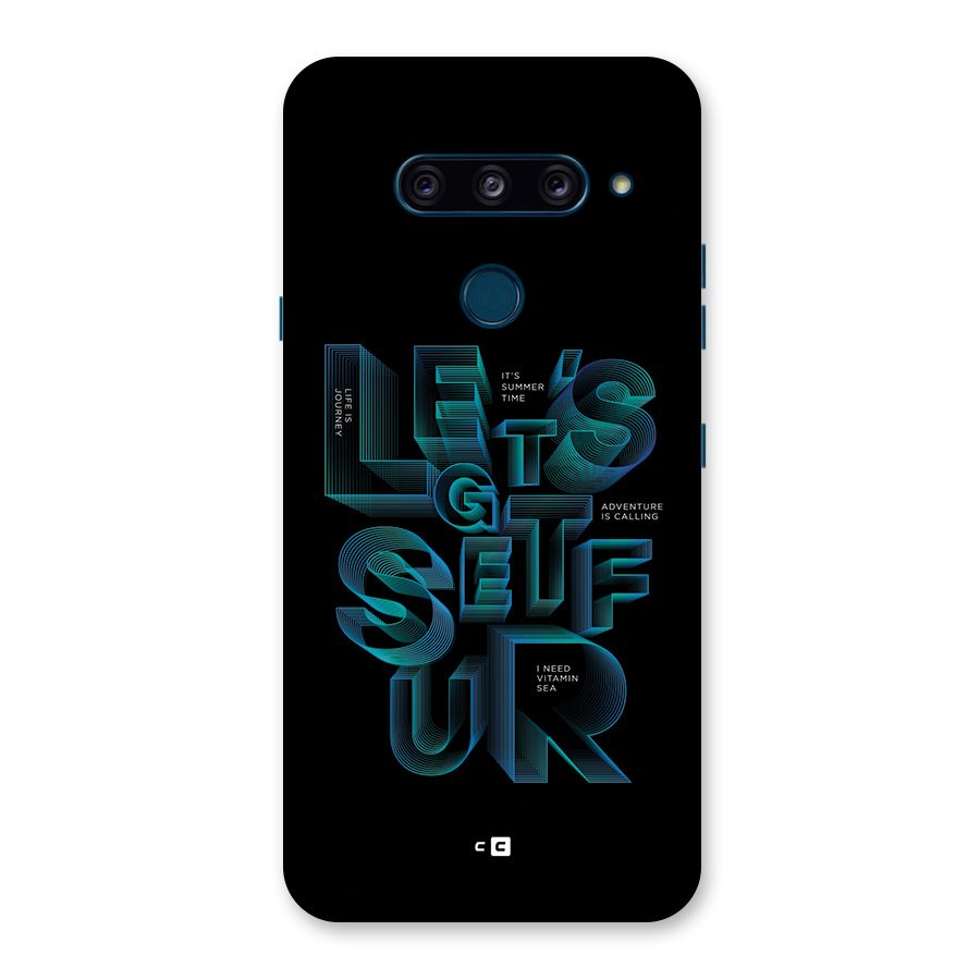 Lets Get Surf Back Case for LG  V40 ThinQ