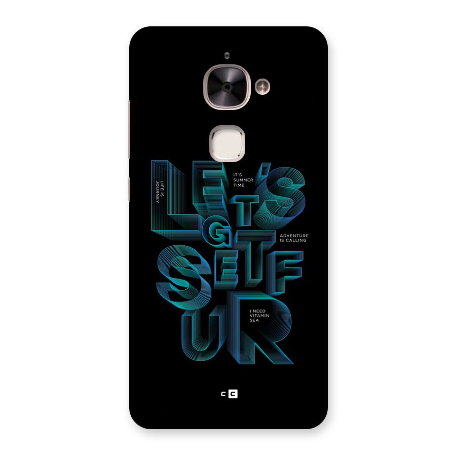Lets Get Surf Back Case for Le 2