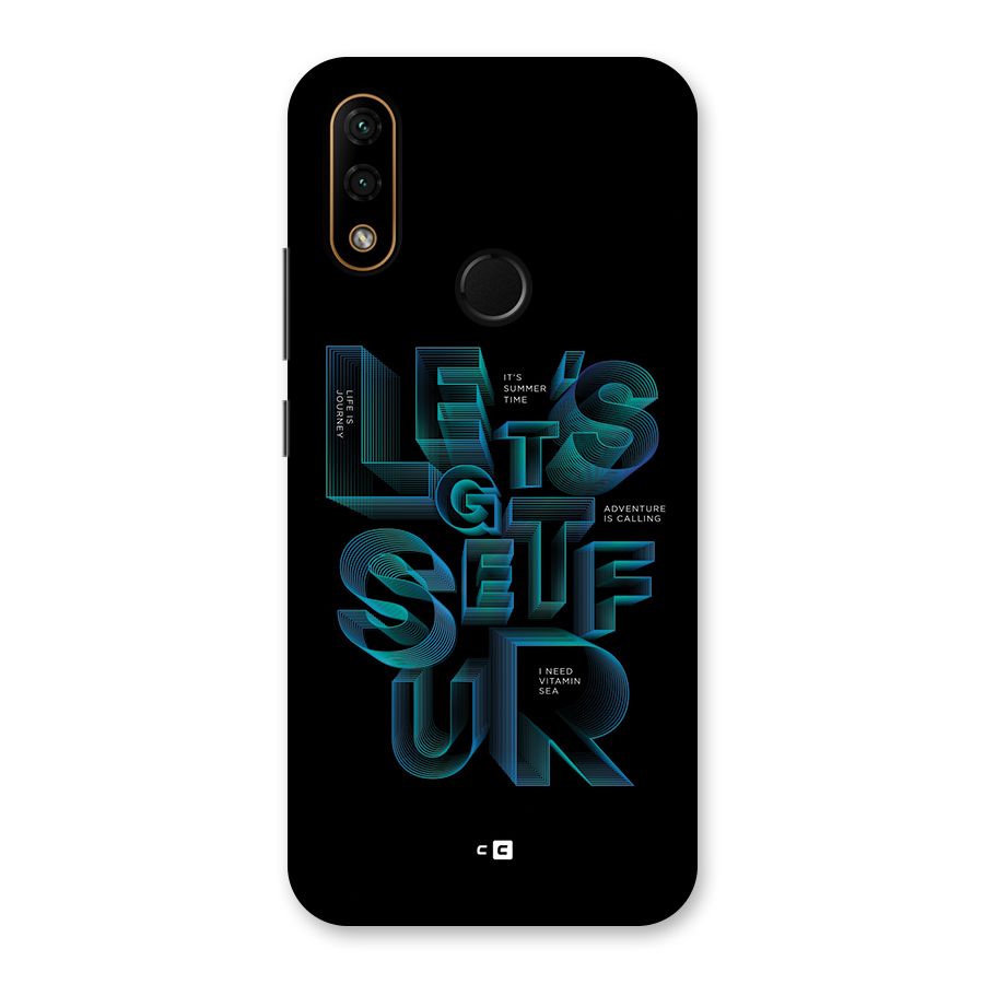 Lets Get Surf Back Case for Lenovo A6 Note
