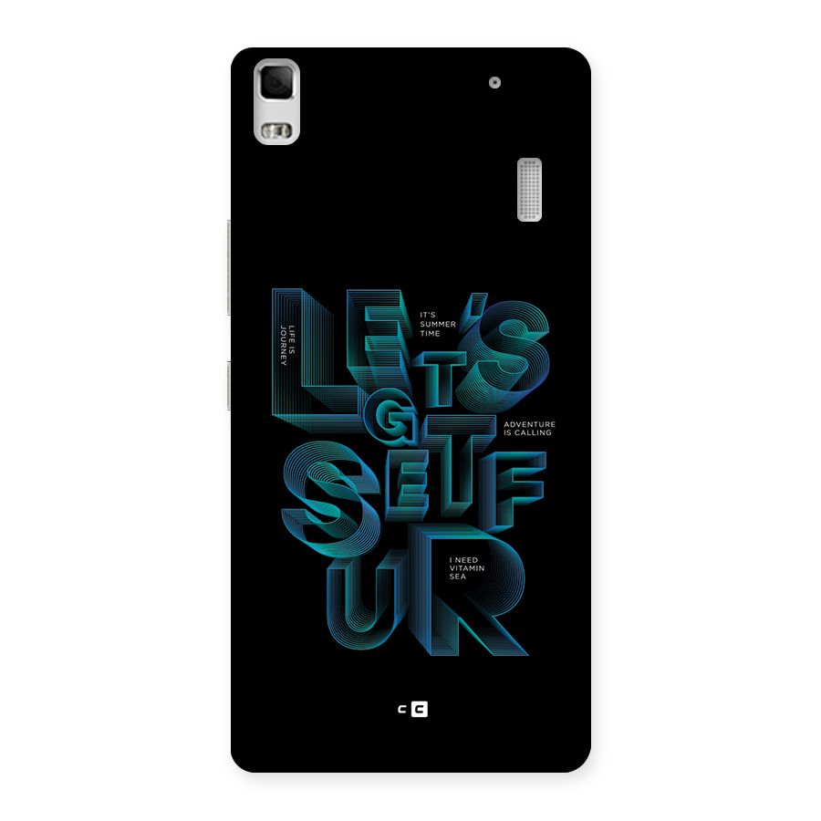 Lets Get Surf Back Case for Lenovo A7000