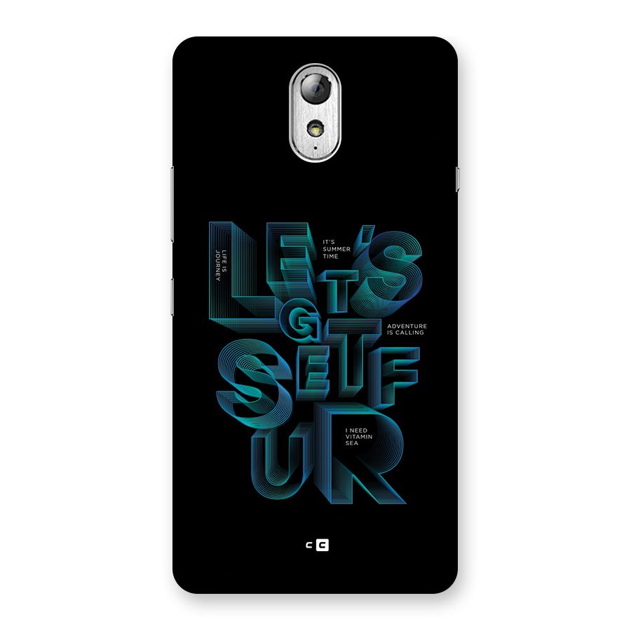 Lets Get Surf Back Case for Lenovo Vibe P1M