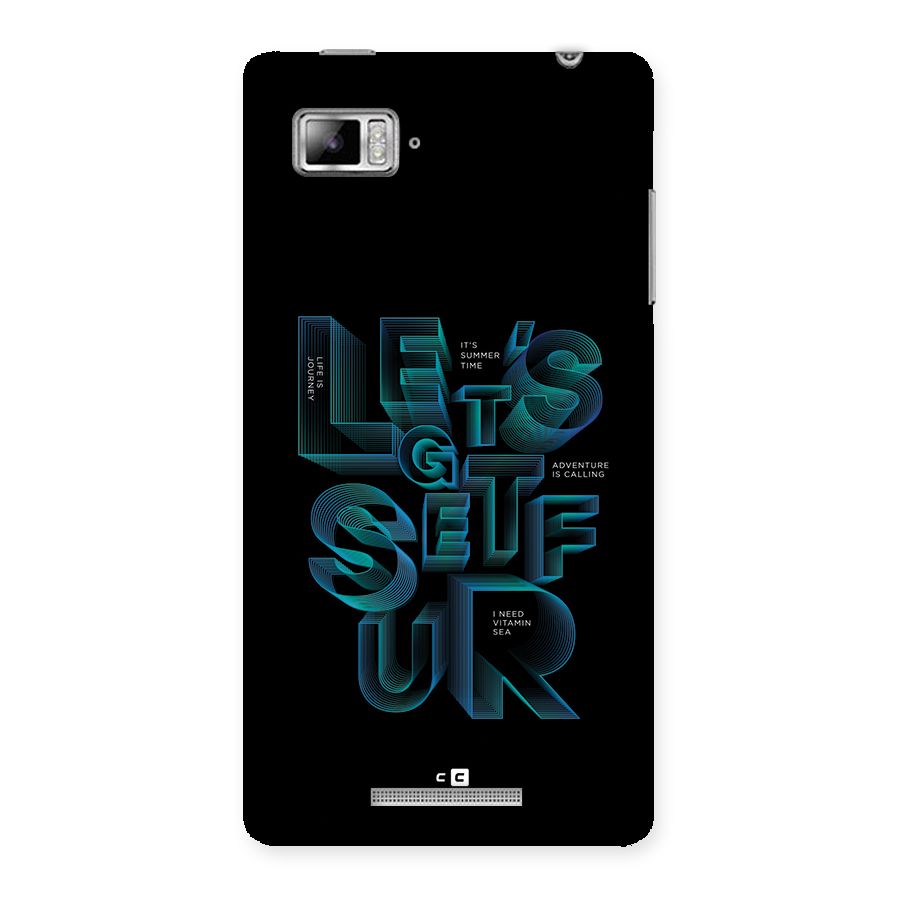 Lets Get Surf Back Case for Lenovo Vibe Z K910