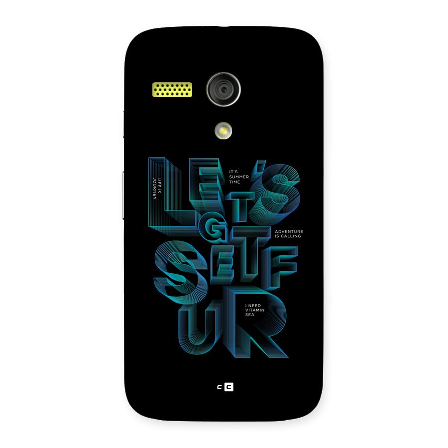 Lets Get Surf Back Case for Moto G