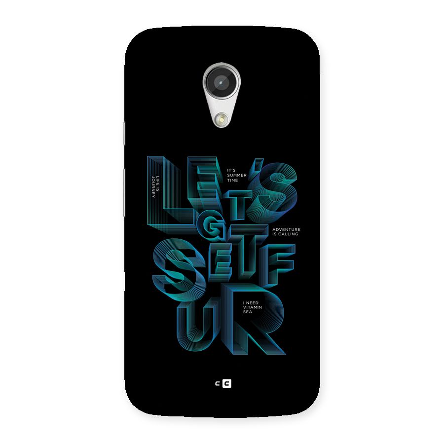 Lets Get Surf Back Case for Moto G 2nd Gen