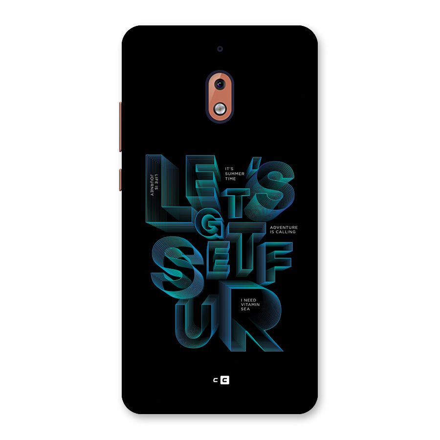 Lets Get Surf Back Case for Nokia 2.1