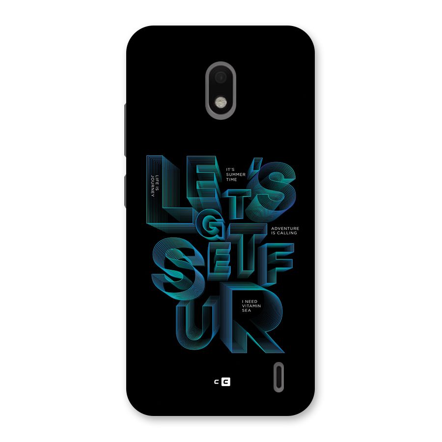 Lets Get Surf Back Case for Nokia 2.2