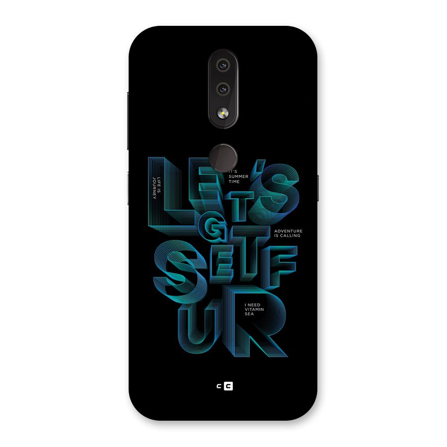 Lets Get Surf Back Case for Nokia 4.2