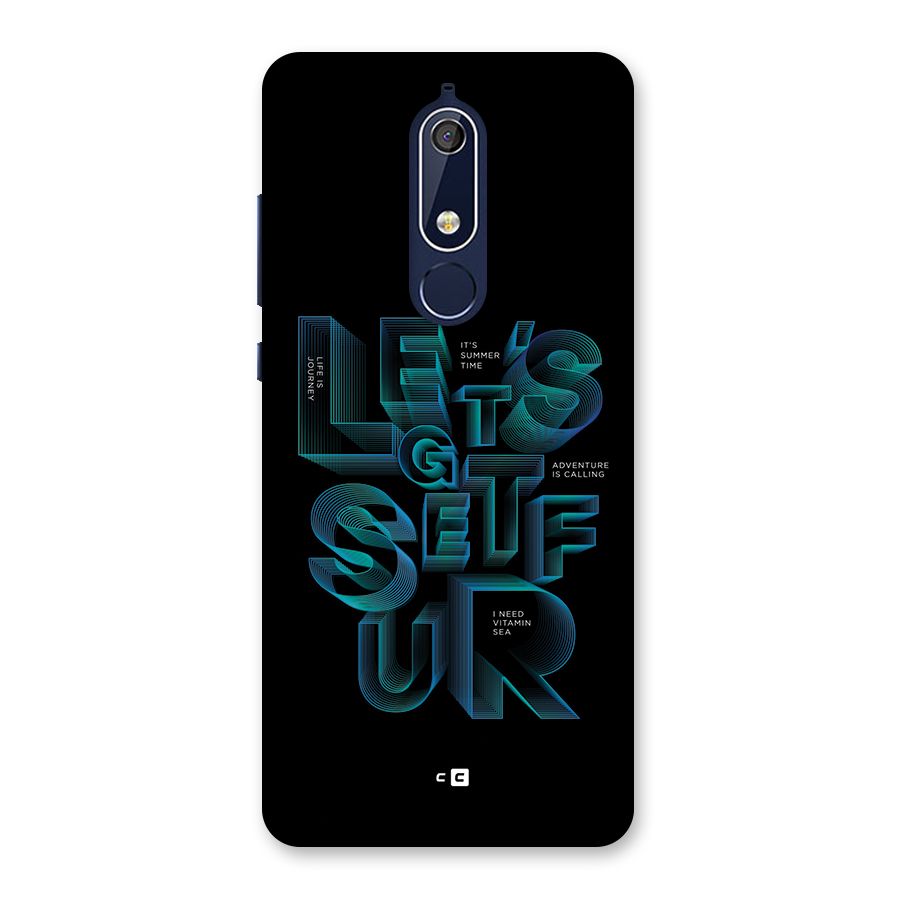 Lets Get Surf Back Case for Nokia 5.1