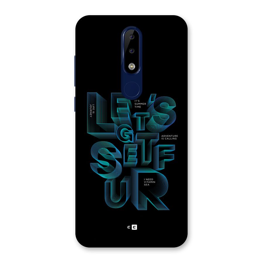 Lets Get Surf Back Case for Nokia 5.1 Plus