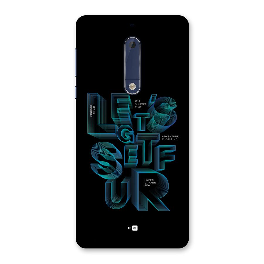 Lets Get Surf Back Case for Nokia 5