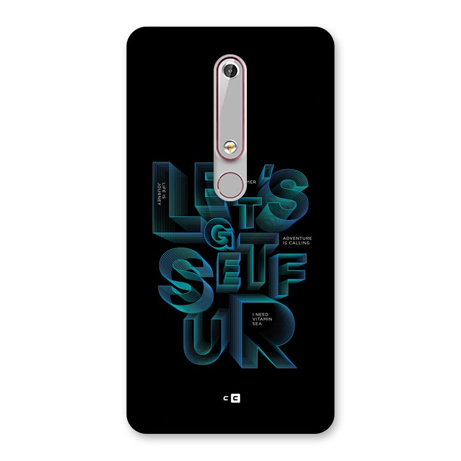 Lets Get Surf Back Case for Nokia 6.1
