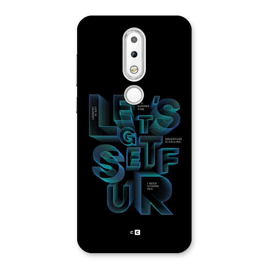 Lets Get Surf Back Case for Nokia 6.1 Plus