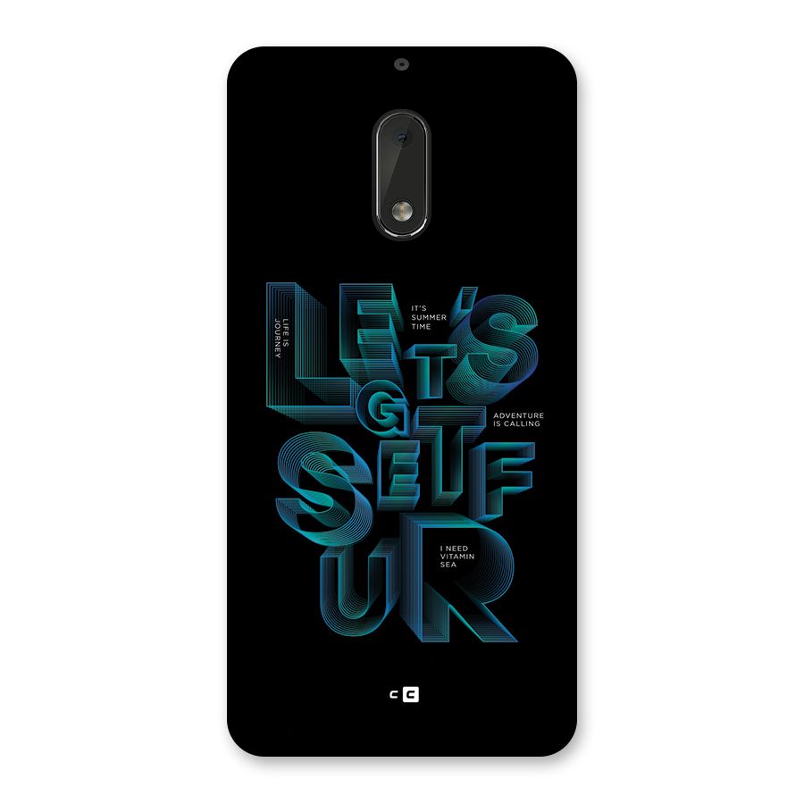 Lets Get Surf Back Case for Nokia 6