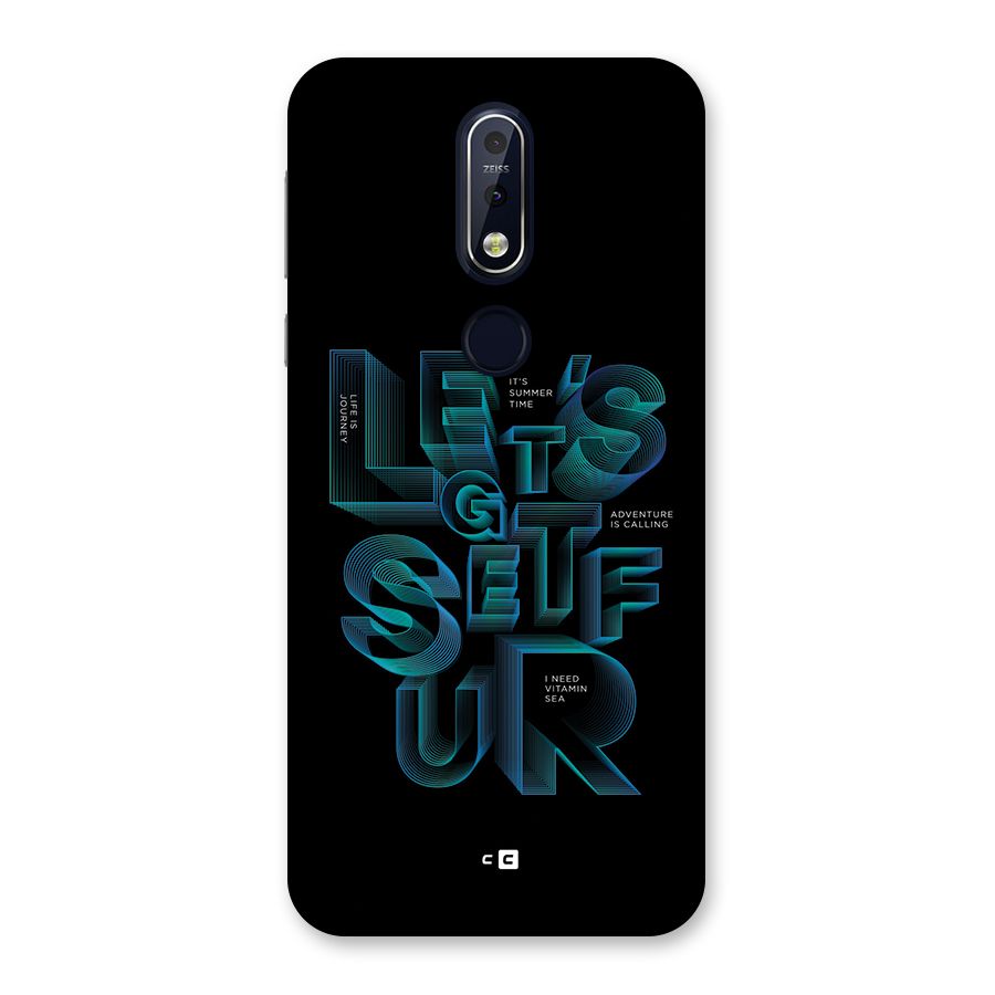 Lets Get Surf Back Case for Nokia 7.1