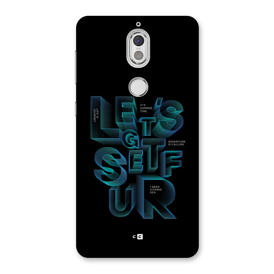 Lets Get Surf Back Case for Nokia 7