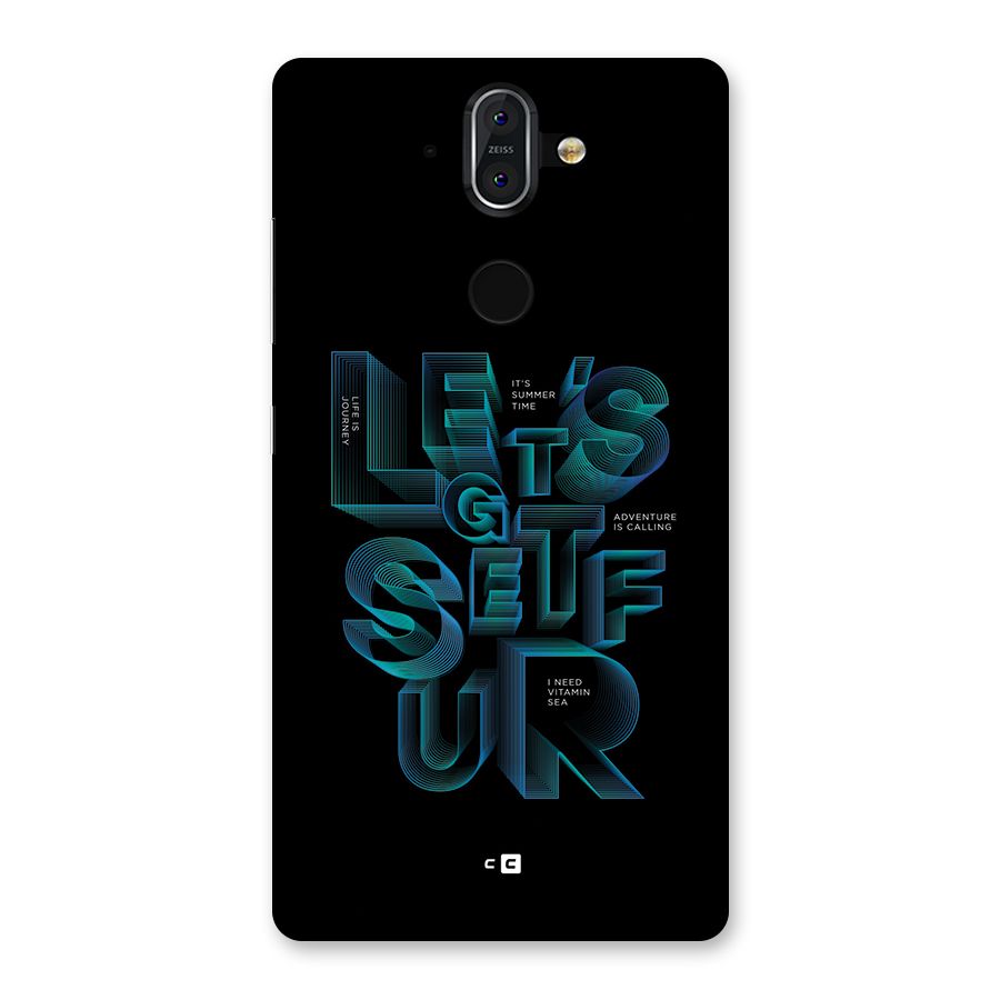 Lets Get Surf Back Case for Nokia 8 Sirocco