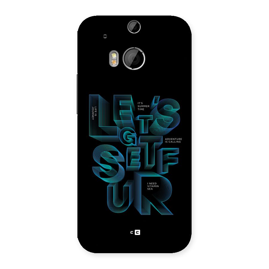 Lets Get Surf Back Case for One M8