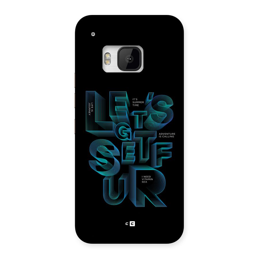 Lets Get Surf Back Case for One M9