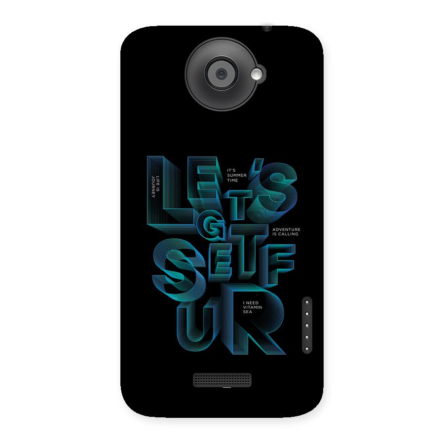 Lets Get Surf Back Case for One X