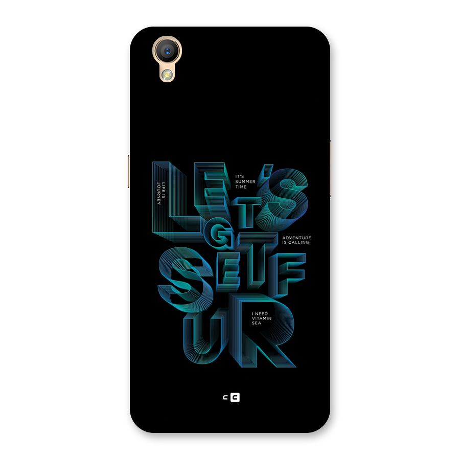Lets Get Surf Back Case for Oppo A37