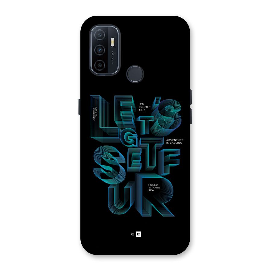 Lets Get Surf Back Case for Oppo A53