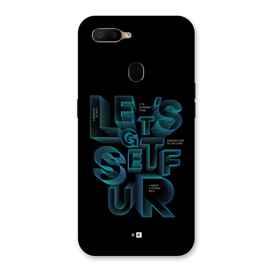 Lets Get Surf Back Case for Oppo A5s