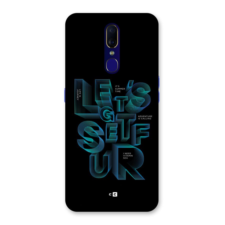 Lets Get Surf Back Case for Oppo A9
