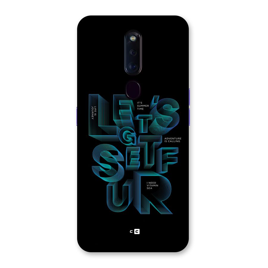 Lets Get Surf Back Case for Oppo F11 Pro