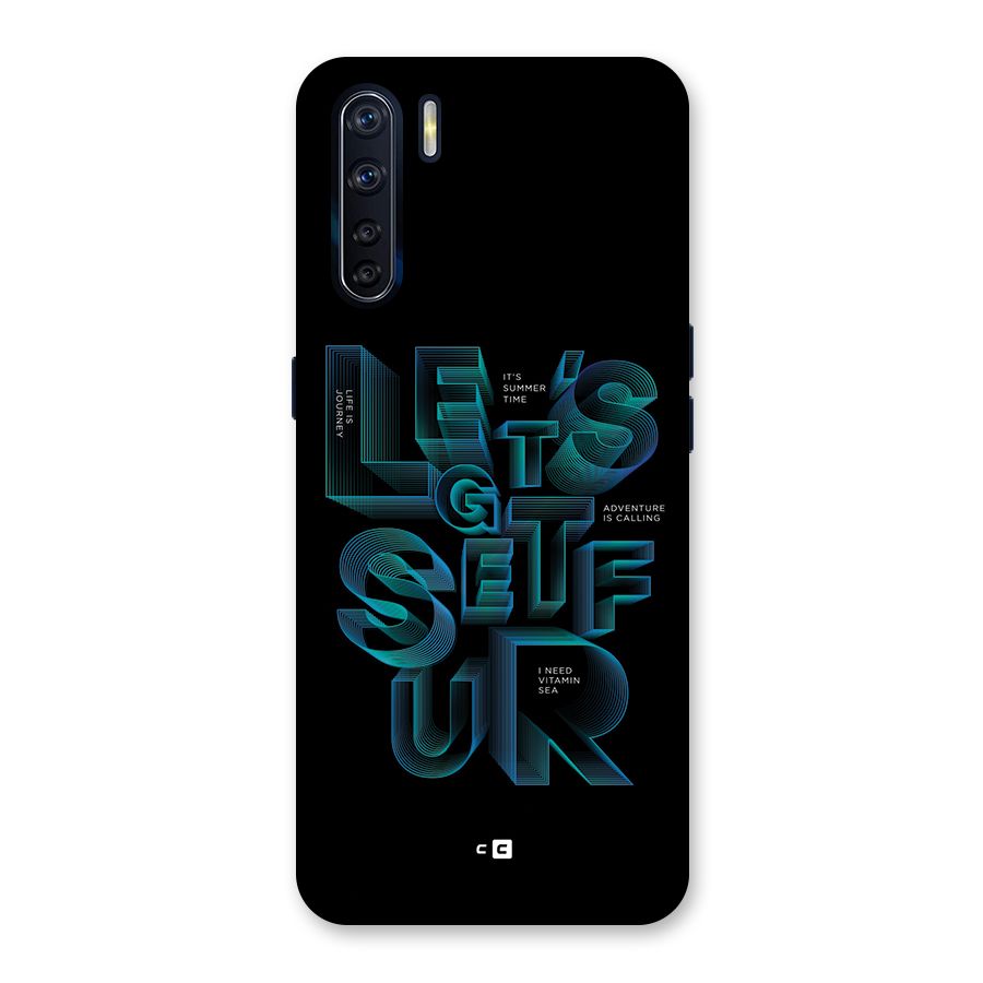 Lets Get Surf Back Case for Oppo F15